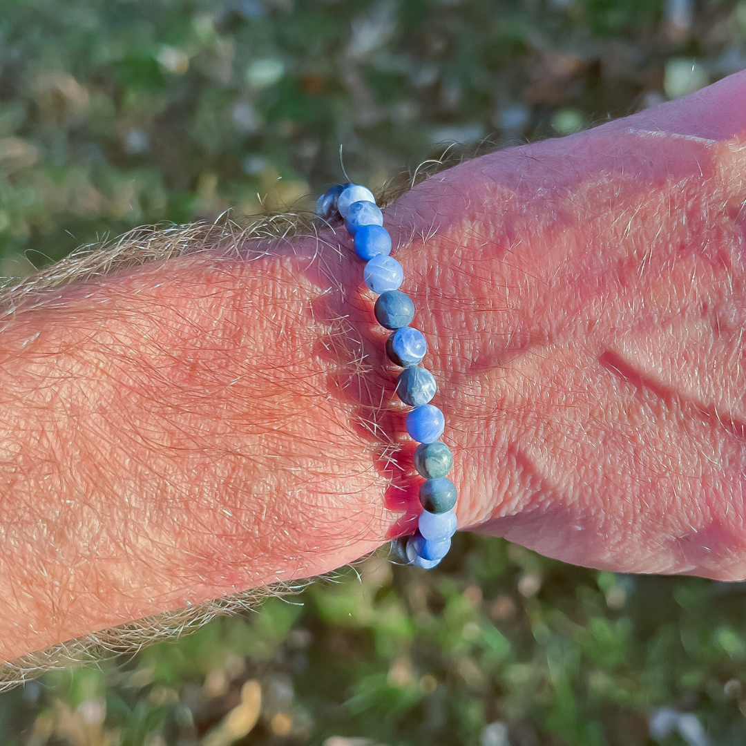 Sodalite Elemental Bracelet