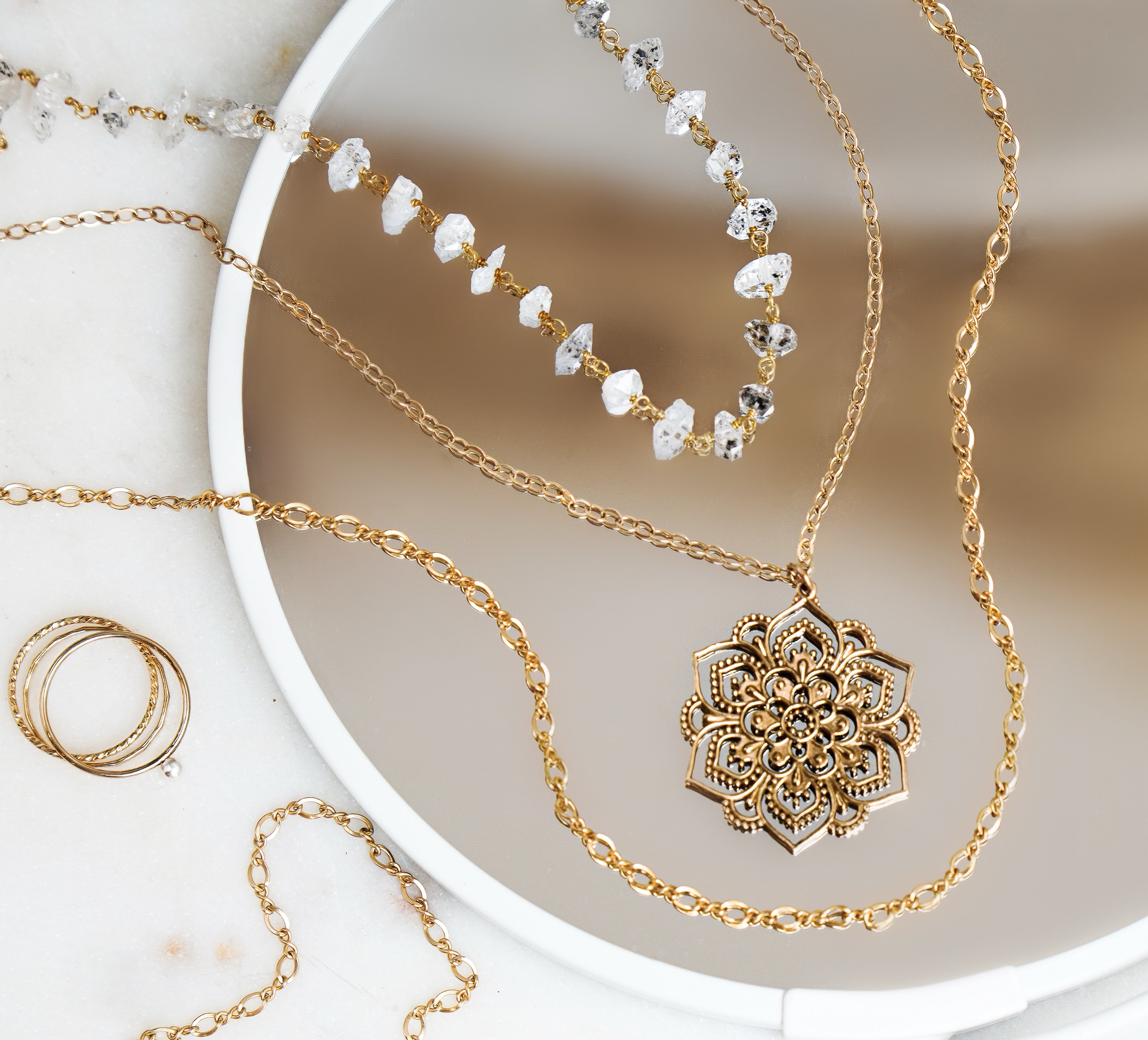 Open Mandala Necklace – Payton Jewelry